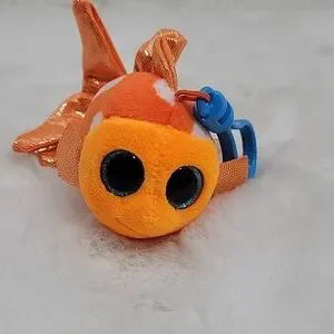 Goldfish Sami Beanie Boo Sami The Orange Fish Clip Beanie Boo